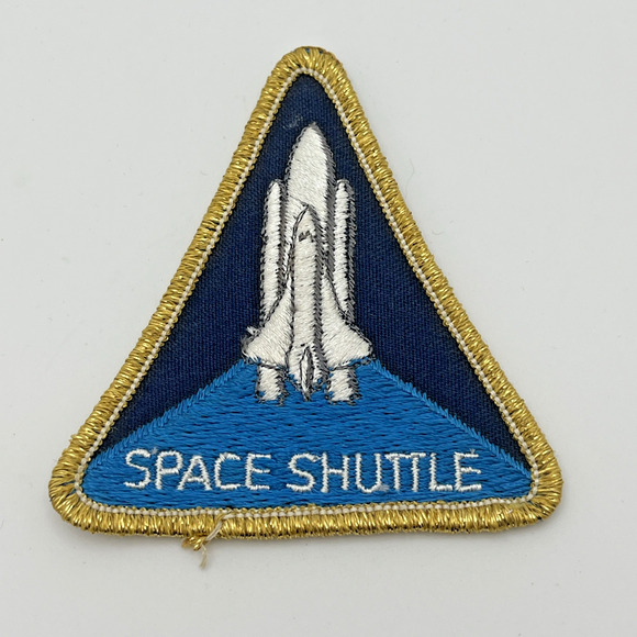 VINTAGE 1980's Official NASA Space Shuttle Challenger Embroidery Patch - Picture 1 of 4